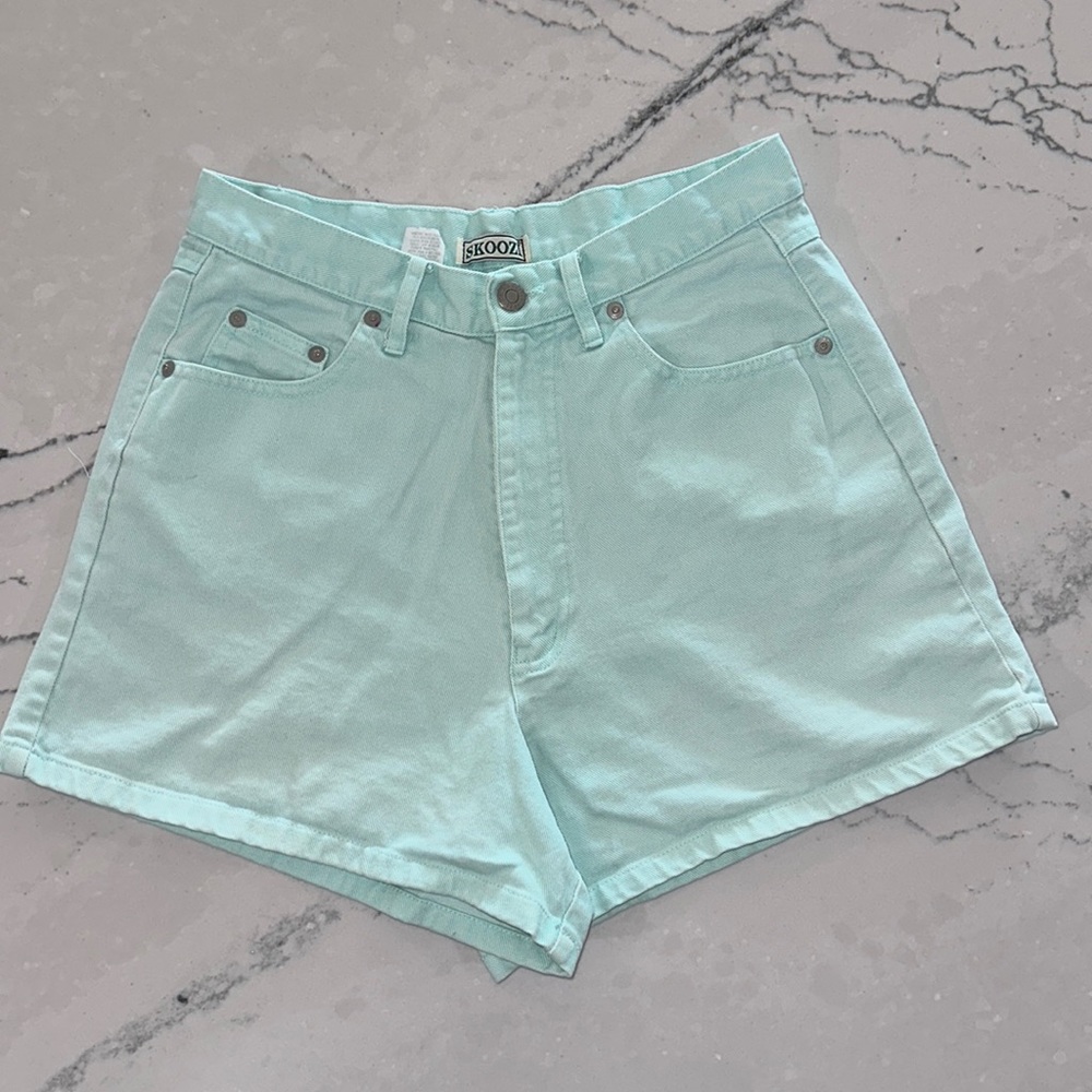 Vintage SKOOZI Mom Jean Shorts Made in USA